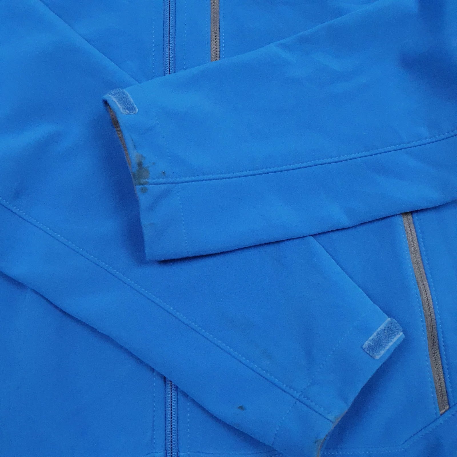 Mens Blue The North Face  Crewneck Coat