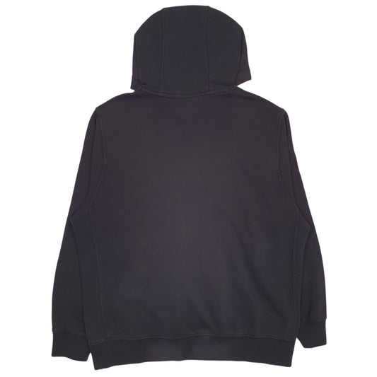 Mens Grey Nike Spellout Hoodie Jumper