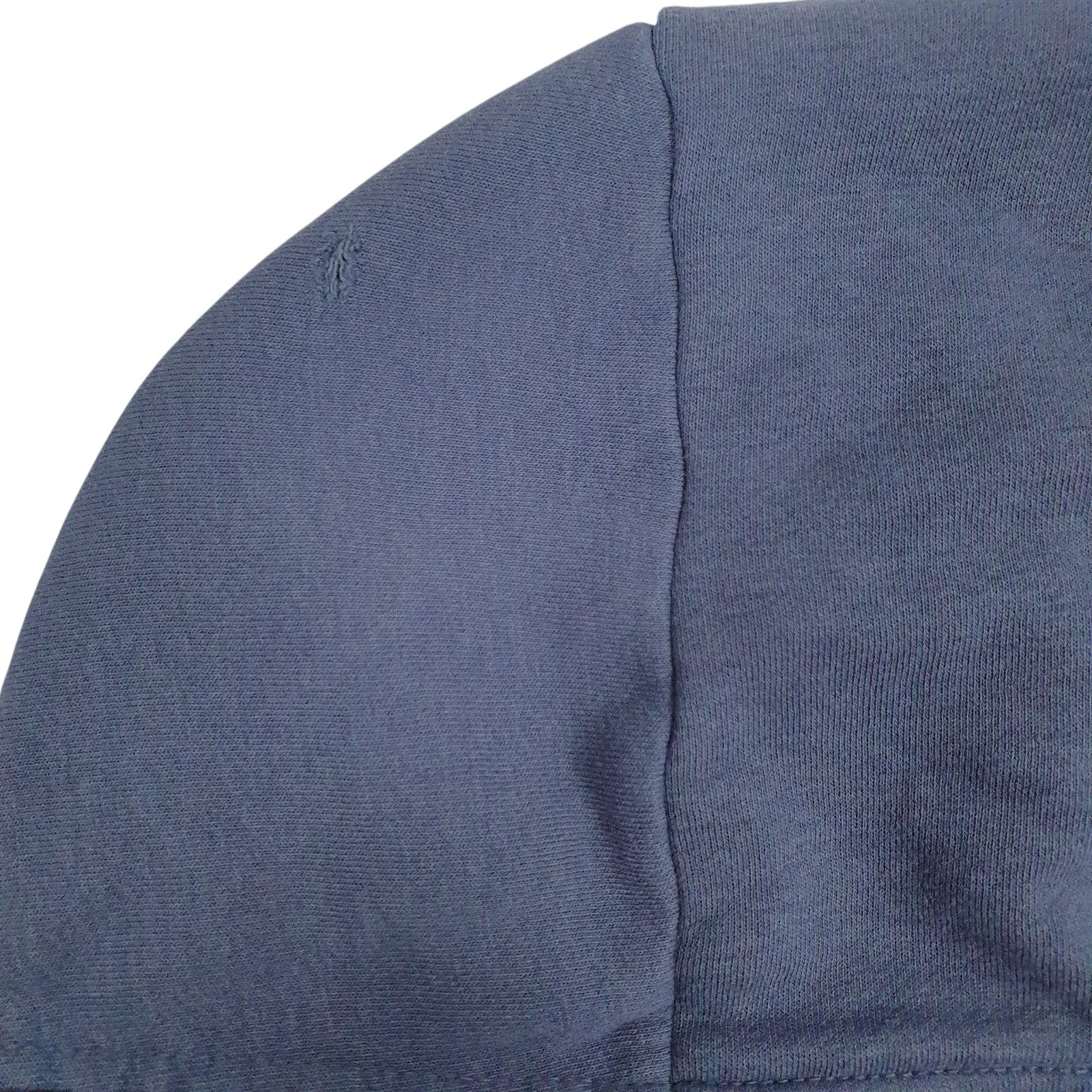 Mens Blue Nike Spellout Hoodie Jumper