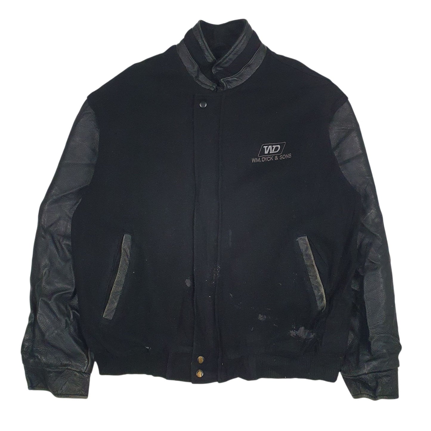 Mens Black North End Padded  Coat