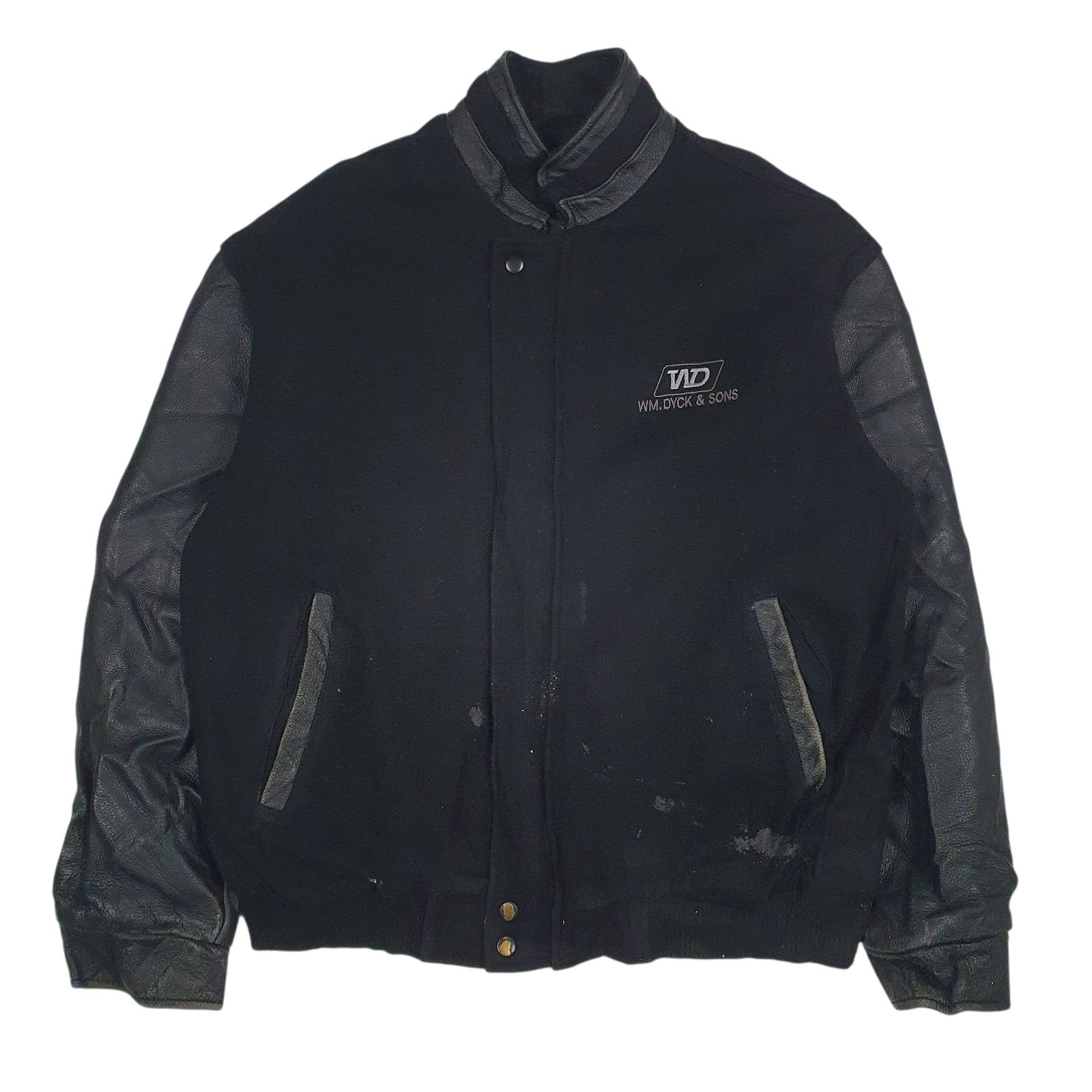 Mens Black North End Padded  Coat