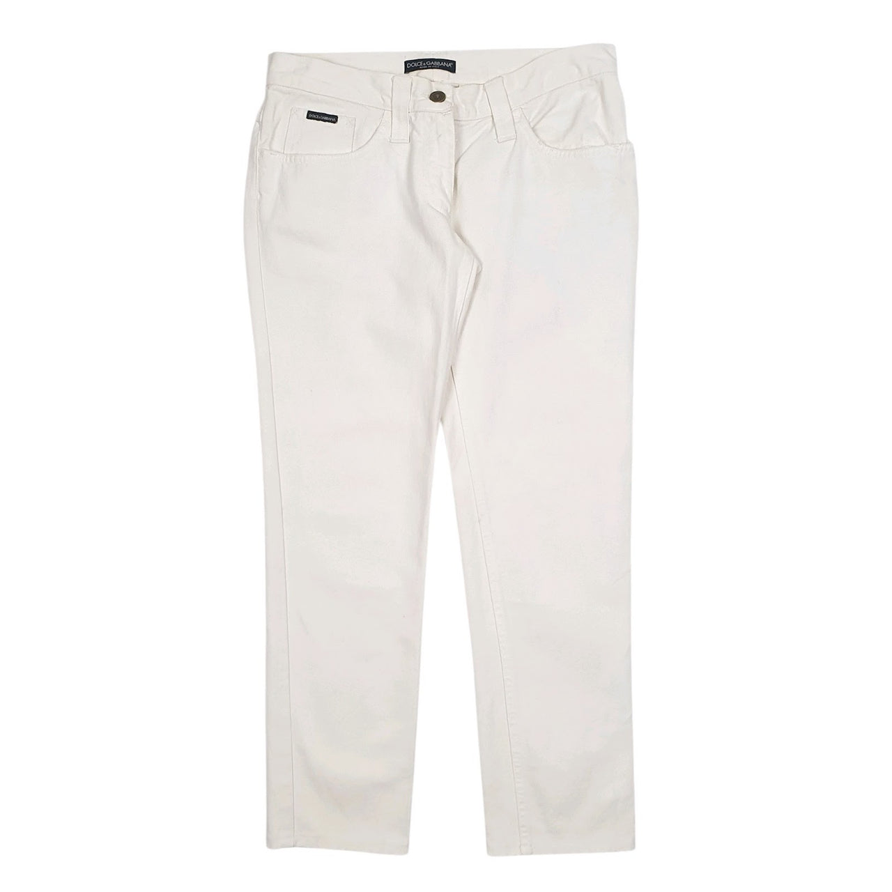 Womens White Dolce and Gabbana  Casual JeansW32 L27