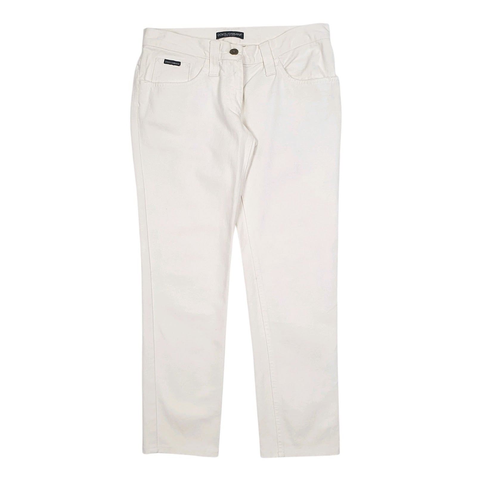 Womens White Dolce and Gabbana  Casual JeansW32 L27