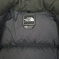 Womens Black The North Face Nuptse Hoodie Coat