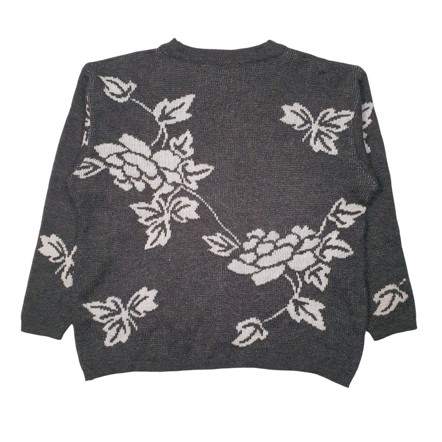Womens Grey Westro  Crewneck Jumper