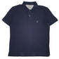 Mens Navy Nautica Performance Deck Shirt Short Sleeve Polo Shirt