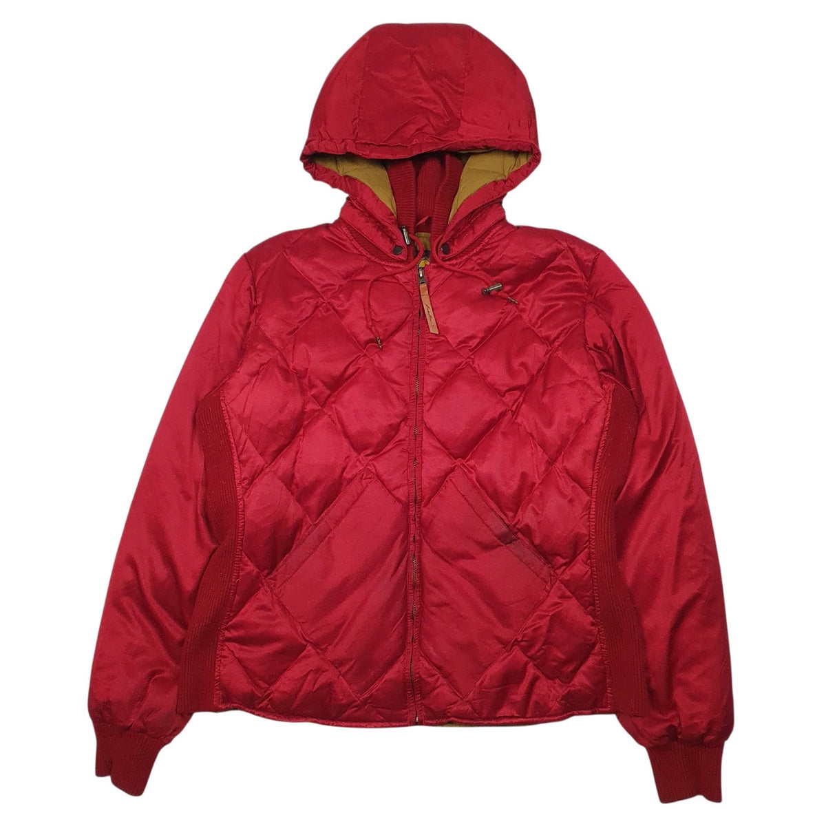 Womens Red Eddie Bauer Vintage 00s Reproduction 1936 Skyline  Coat