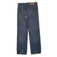 Mens Blue Levis Distressed  Jeans