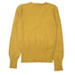 Womens Yellow Nadine  V Neck Jumper