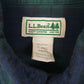 Mens Navy L.L.Bean Flannel  Shirt