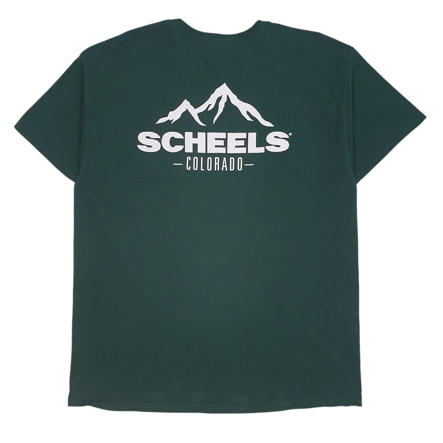 Mens Green Hanes Stalwart Scheels Colorado  T Shirt