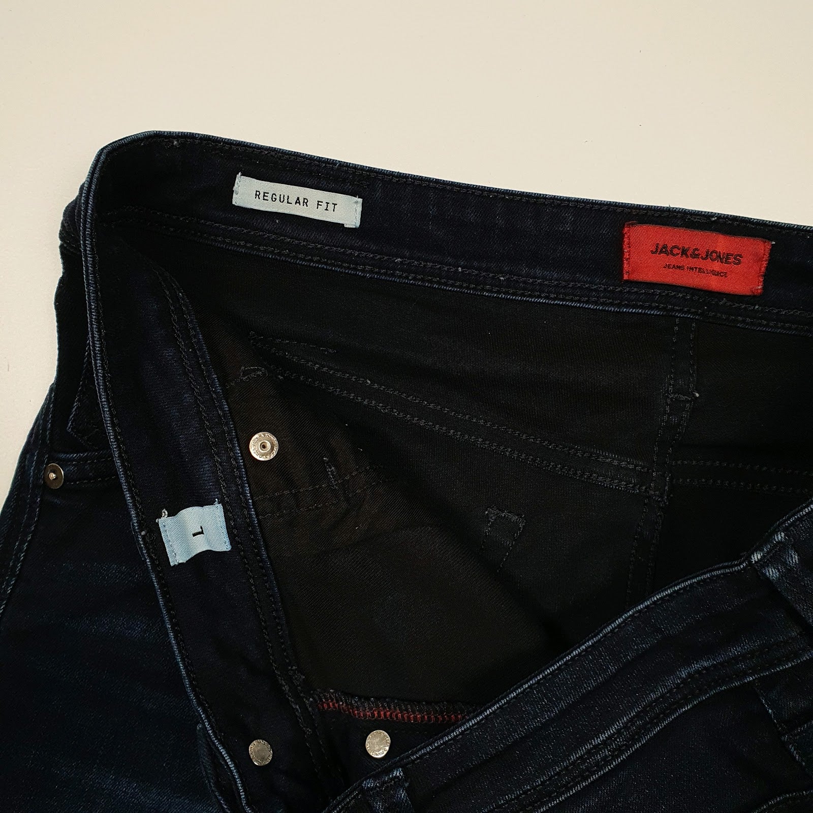 Mens Blue Jack & Jones Stretch  Shorts