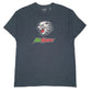 Mens Grey Gildan Ak Bars Kazan Ice Hockey KHL Short Sleeve T Shirt