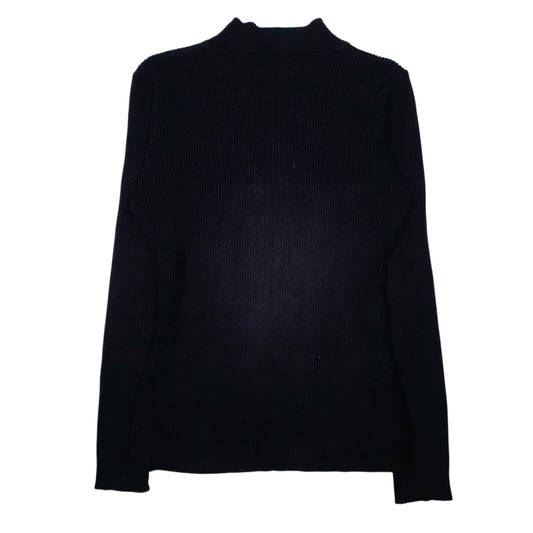 Womens Black Unbranded Stretch Crewneck Jumper