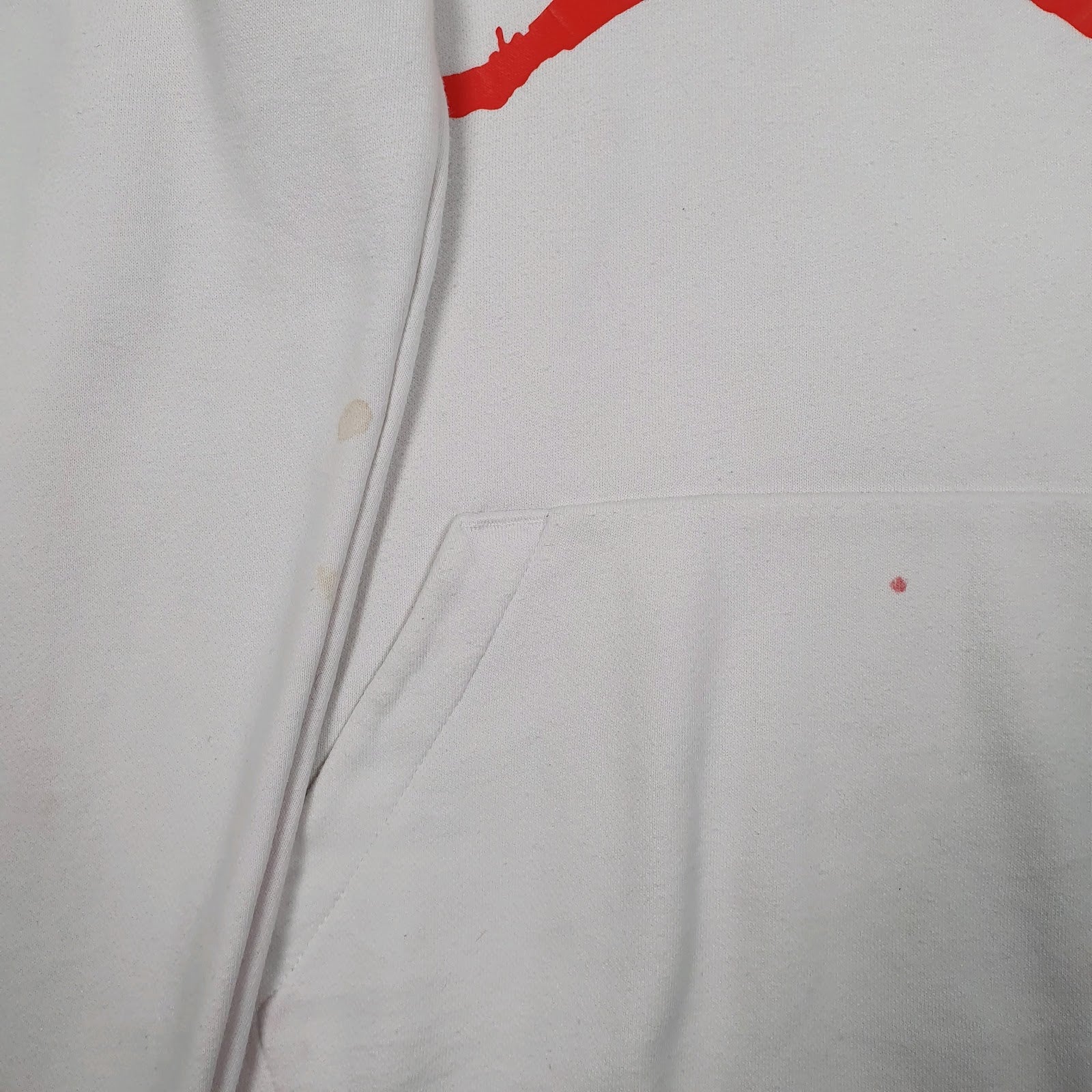 Mens White Nike Air Jordan Basketball Hoodie Jumper