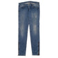 Womens Blue Trussardi Jeans Distressed Casual JeansW34 L30
