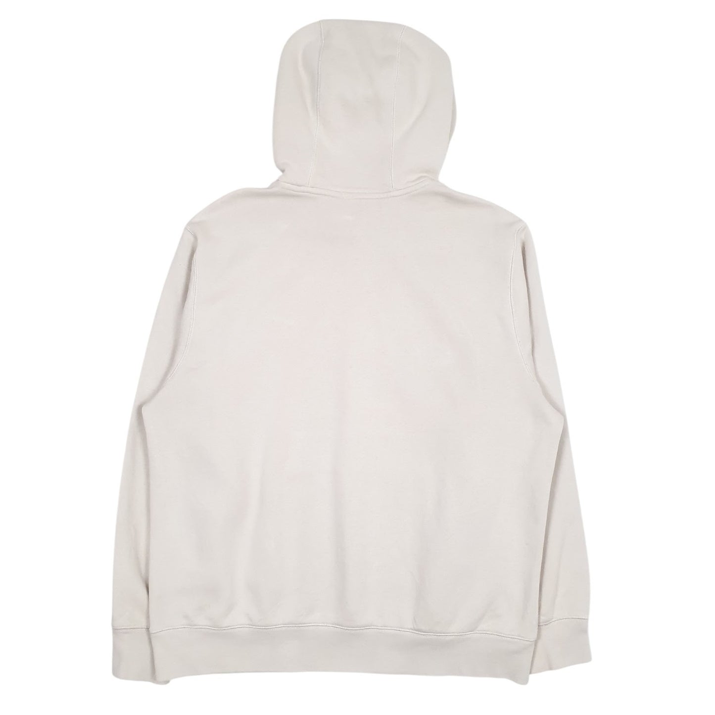 Mens Beige Nike Spellout Hoodie Jumper