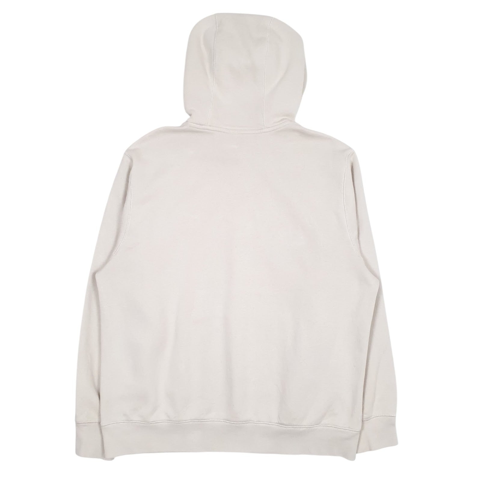 Mens Beige Nike Spellout Hoodie Jumper