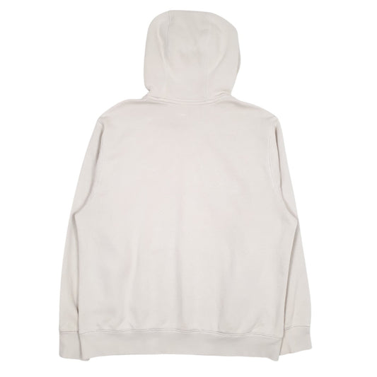 Mens Beige Nike Spellout Hoodie Jumper