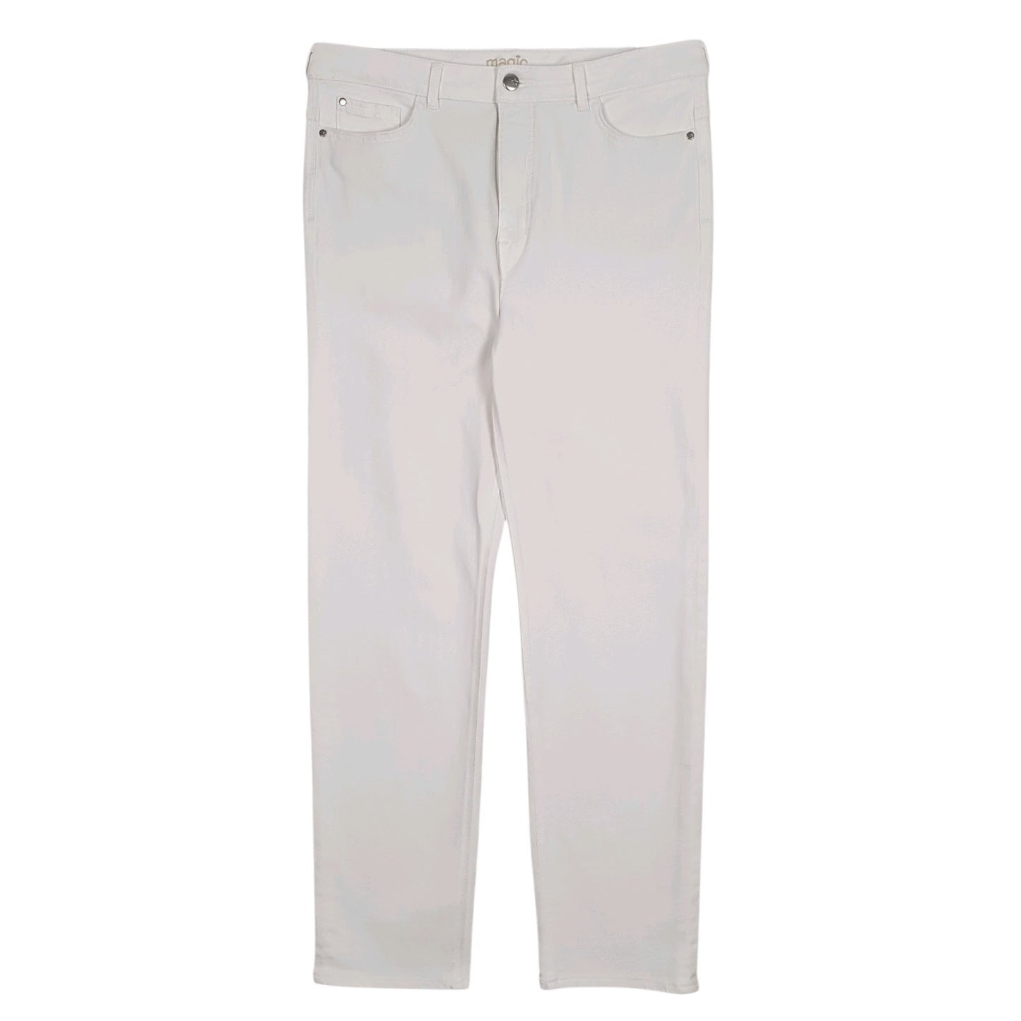 Womens White M&S  Magic JeansW34 L30