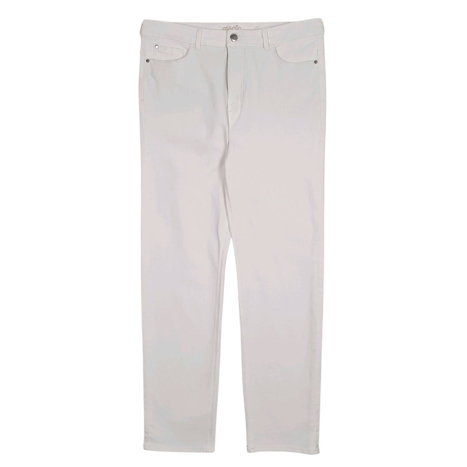 Womens White M&S  Magic JeansW34 L30