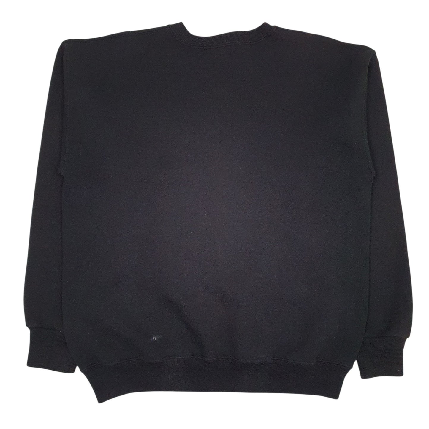 Mens Black Lee Graphic Crewneck Jumper