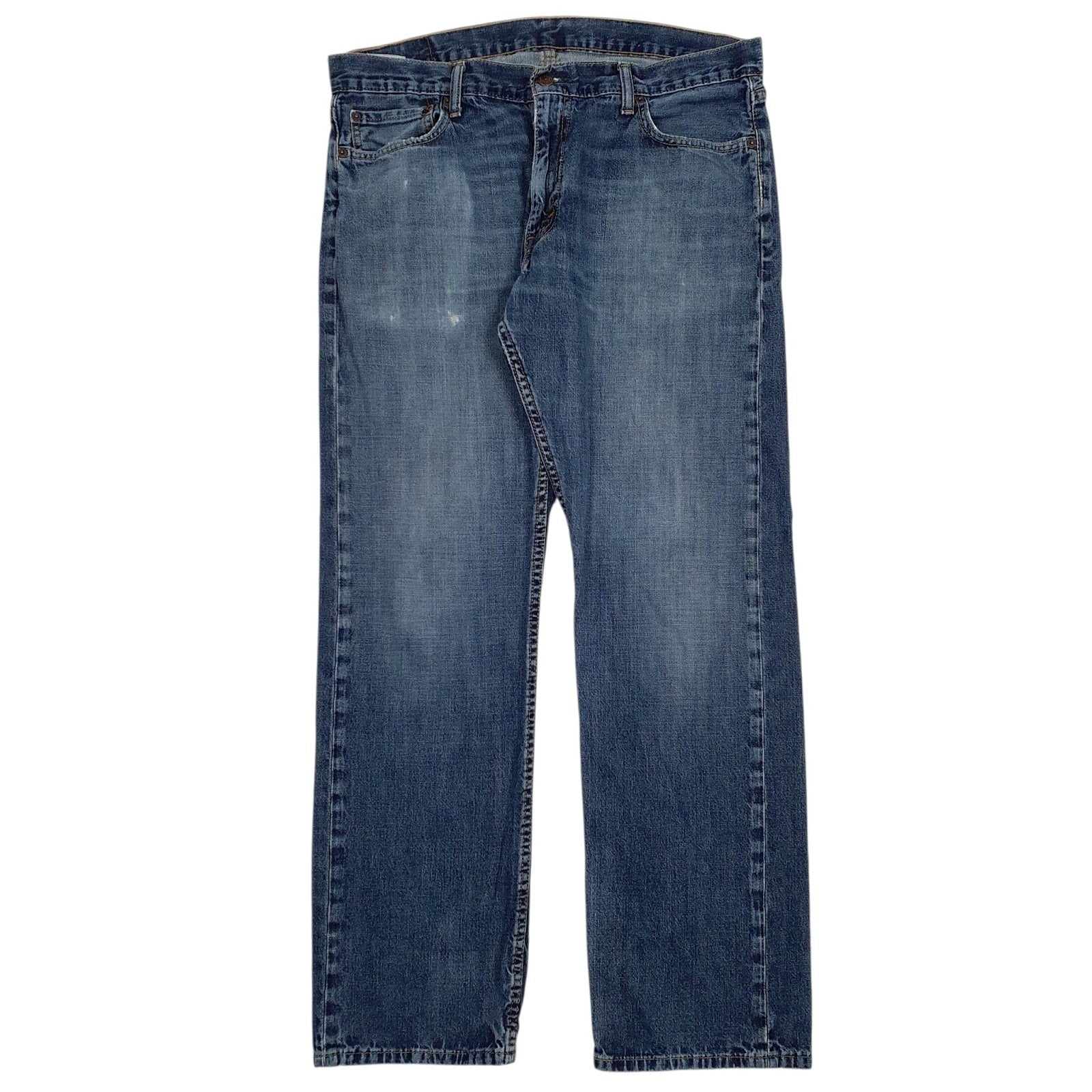 Mens Blue Levis Distressed 514 JeansW36 L32