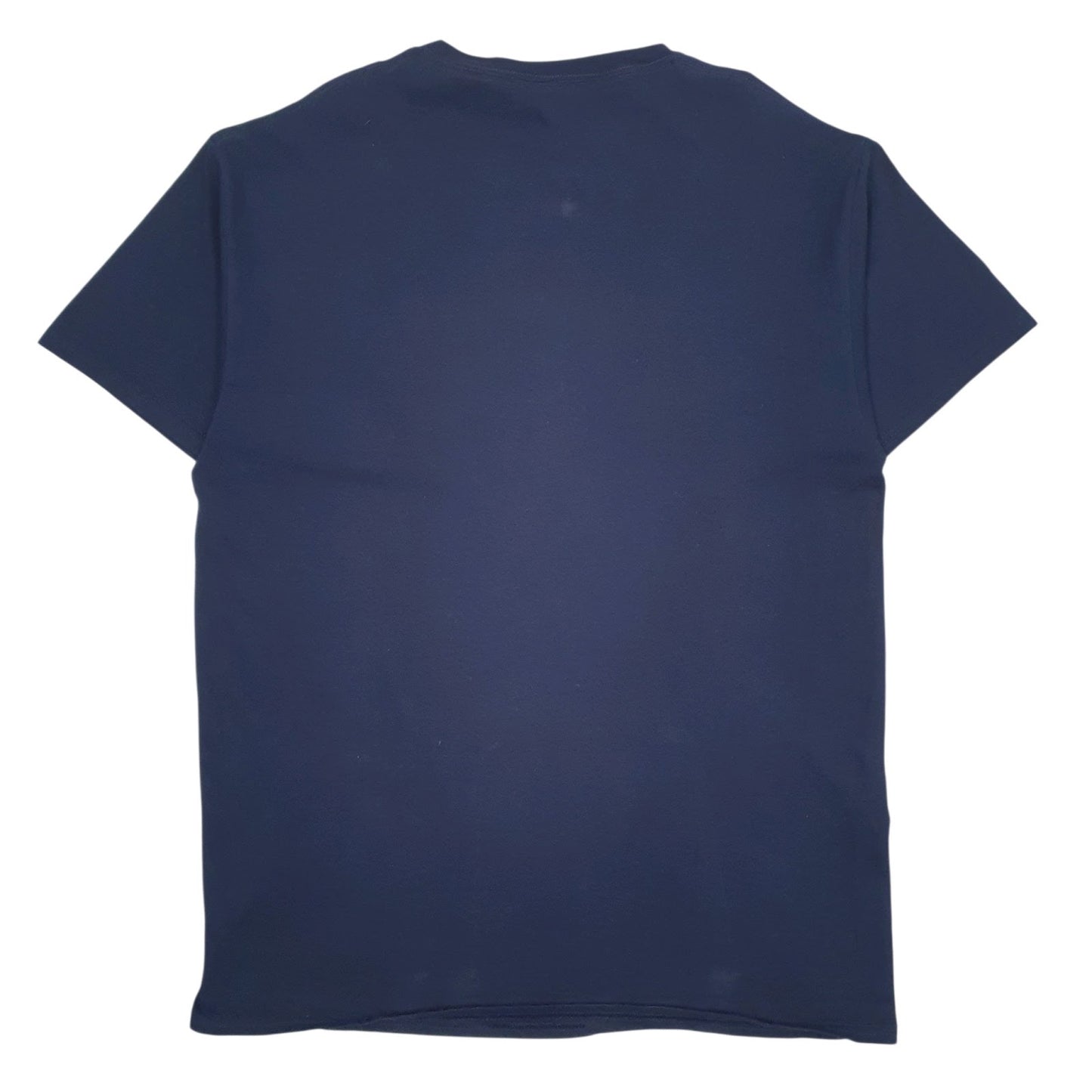 Mens Navy Fruit Of The Loom Touchdown  T Shirt
