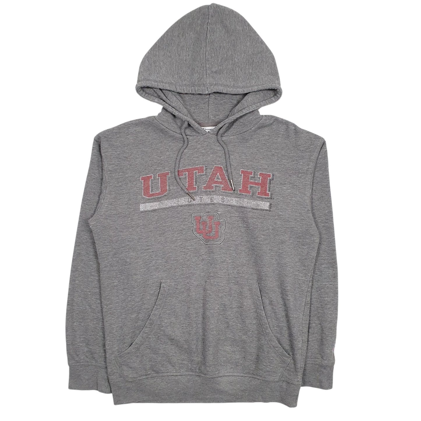 Mens Grey Champion Utah Utesp Hoodie Jumper