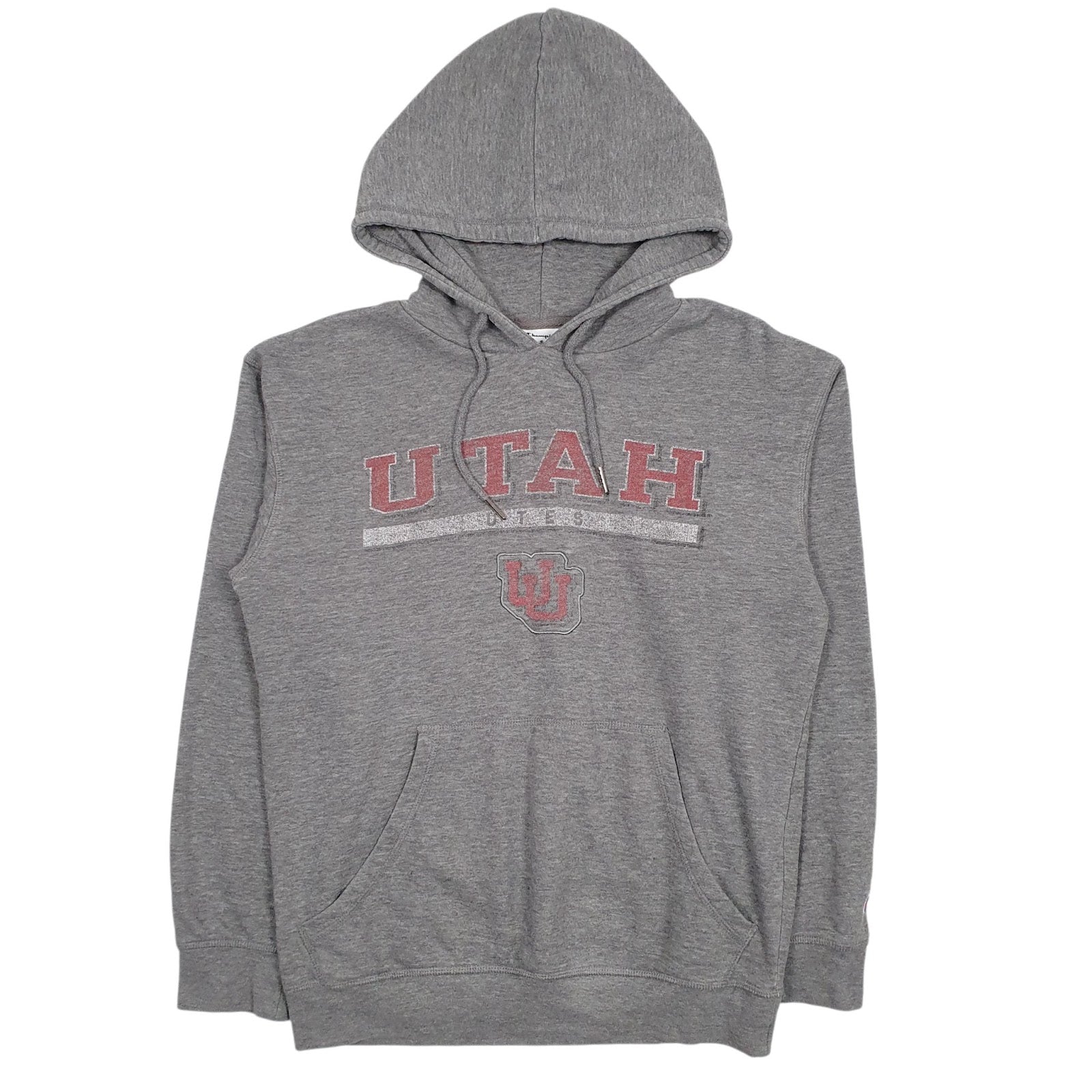 Mens Grey Champion Utah Utesp Hoodie Jumper