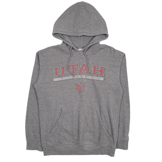 Mens Grey Champion Utah Utesp Hoodie Jumper