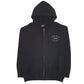 Mens Black Harley Davidson Graphic Full Zip Jumper