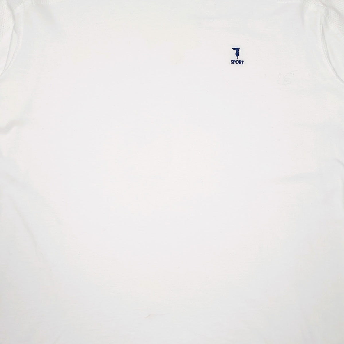 Mens White Trussardi Sport  T Shirt