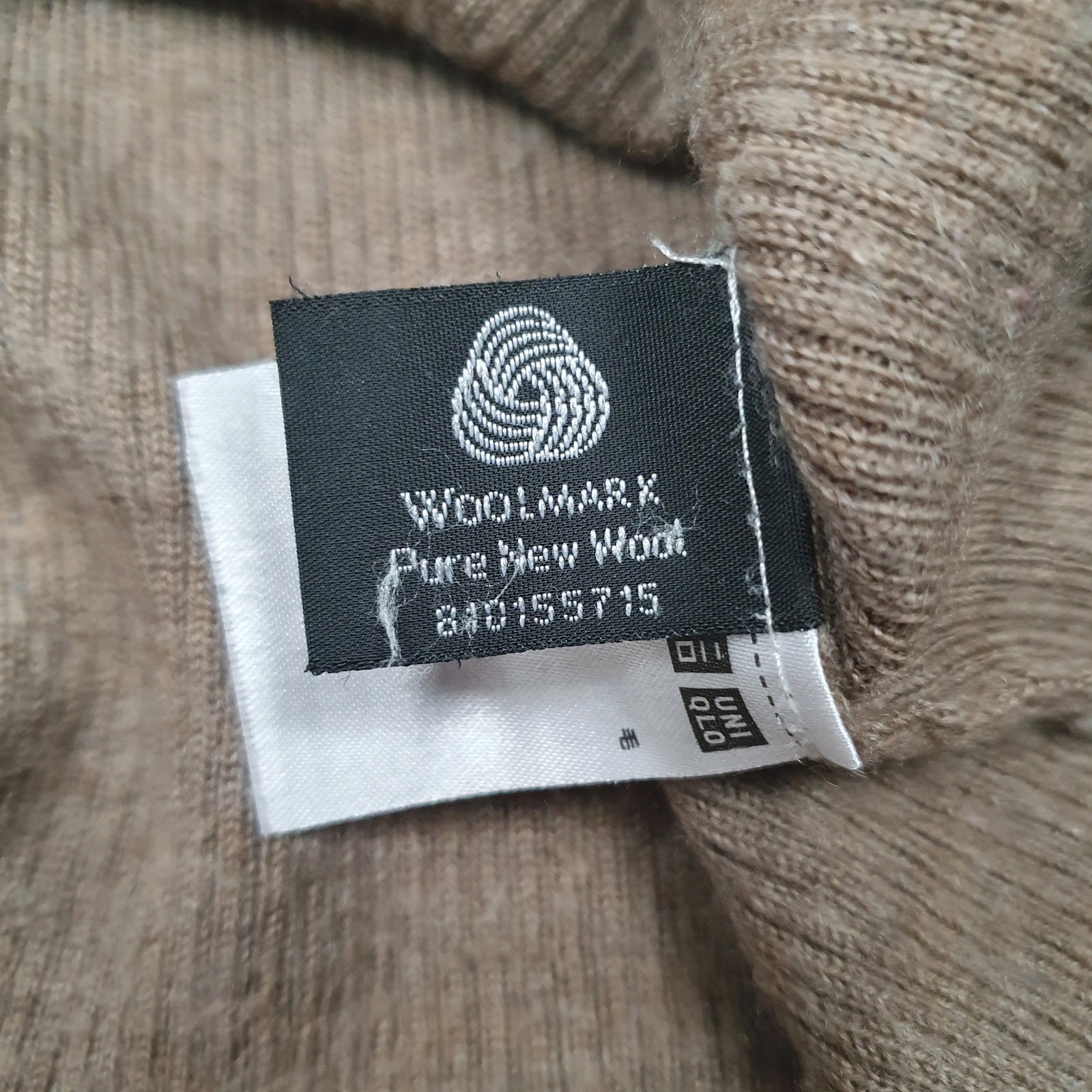 Womens Brown Uniqlo  Turtle Neck Jumper