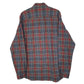 Mens Grey L.L.Bean Flannel  Shirt