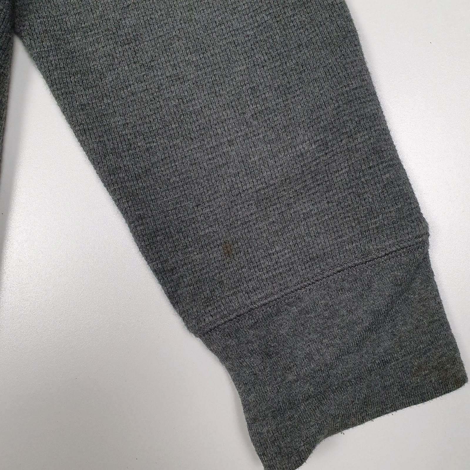 Mens Grey Polo Ralph Lauren Lightweight Crewneck Jumper