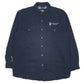 Mens Navy Levis Fleece Lined Bumble Bee Ranch  Coat