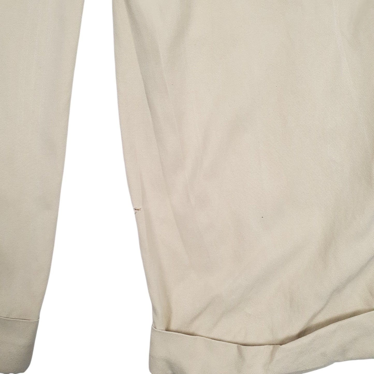 Mens Cream Polo Ralph Lauren Golf Pleated  Trousers
