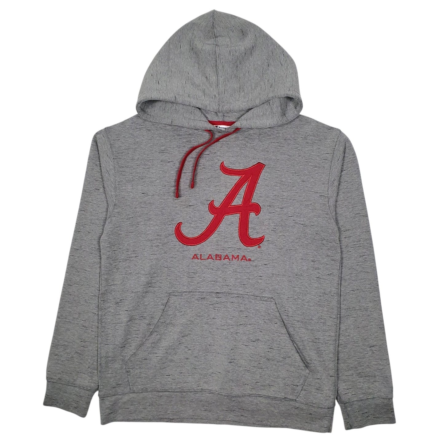 Mens Grey Champion Alabama Crimson Tide Hoodie Jumper