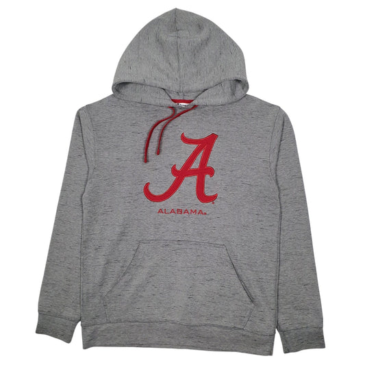 Mens Grey Champion Alabama Crimson Tide Hoodie Jumper