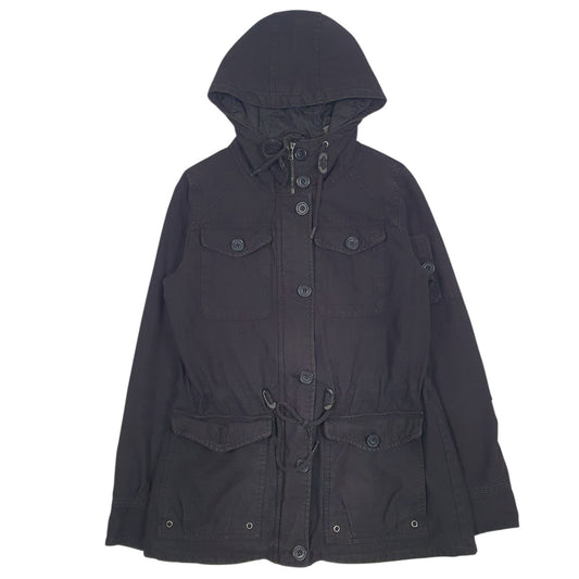 Mens Black Levis   Coat