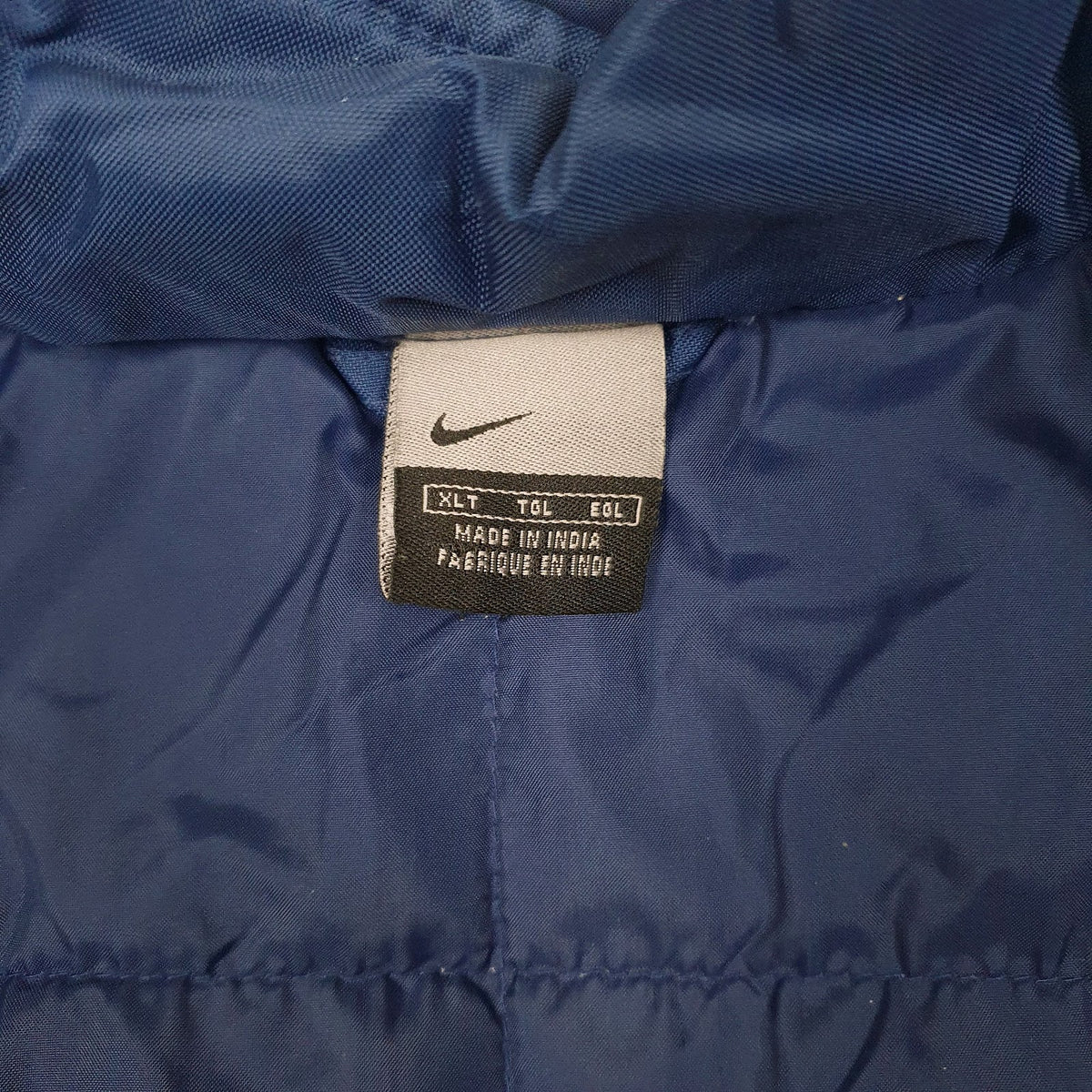 Mens Navy Nike Italia  Coat