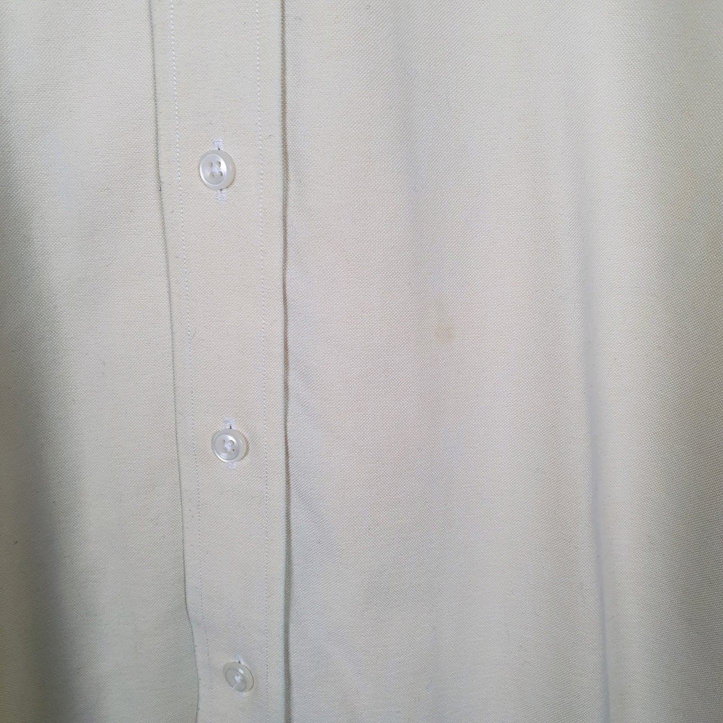Mens Yellow L.L.Bean Tall  Shirt