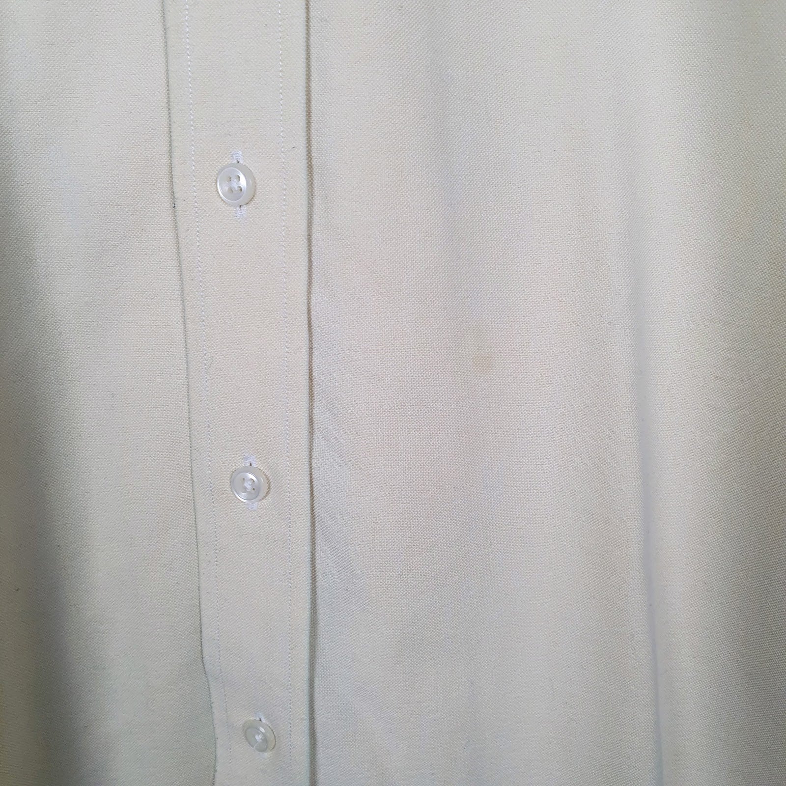Mens Yellow L.L.Bean Tall  Shirt