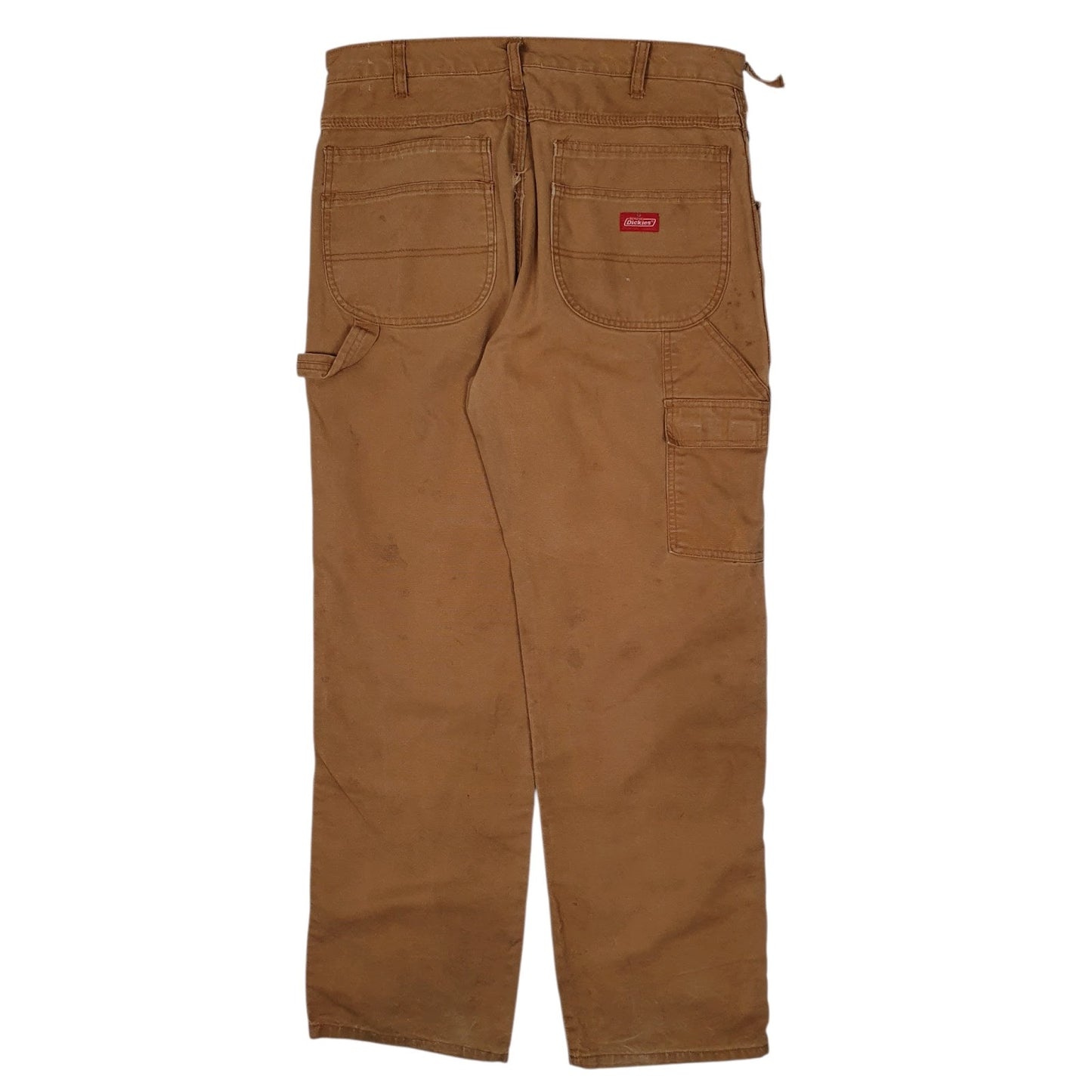 Mens Brown Dickies   Trousers