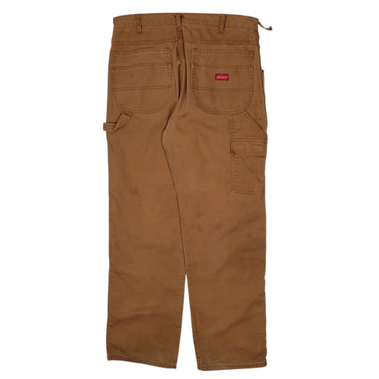 Mens Brown Dickies   Trousers