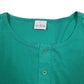 Mens Green Pierre Cardin Henley Vintage 90s  T Shirt