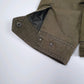 Mens Grey Levis Bomber Military  Coat