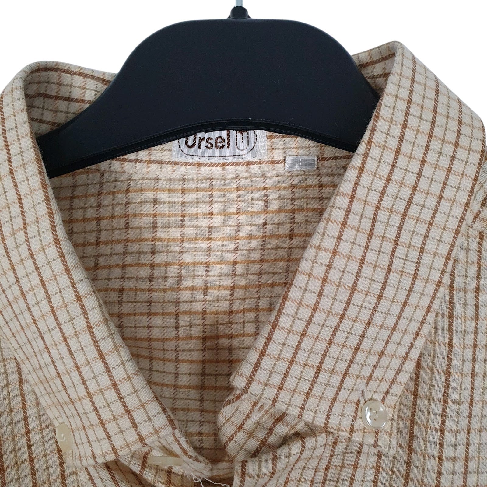 Mens Beige Ursel   Shirt