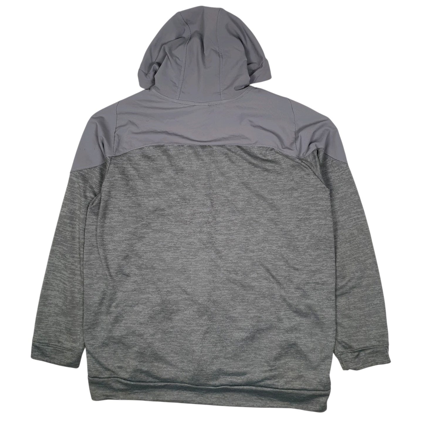 Mens Grey Nike Hoodie Full Zip Jumper
